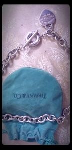 Tiffany's heart toggle necklace